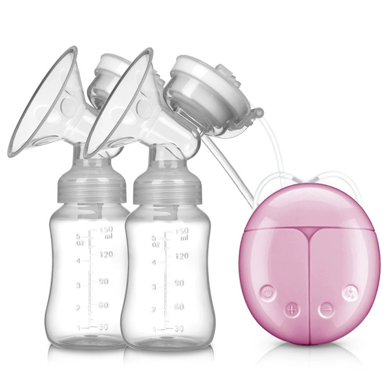 (Cross-border trading), handheld mute postpartum double-sided breast pump, wholesale