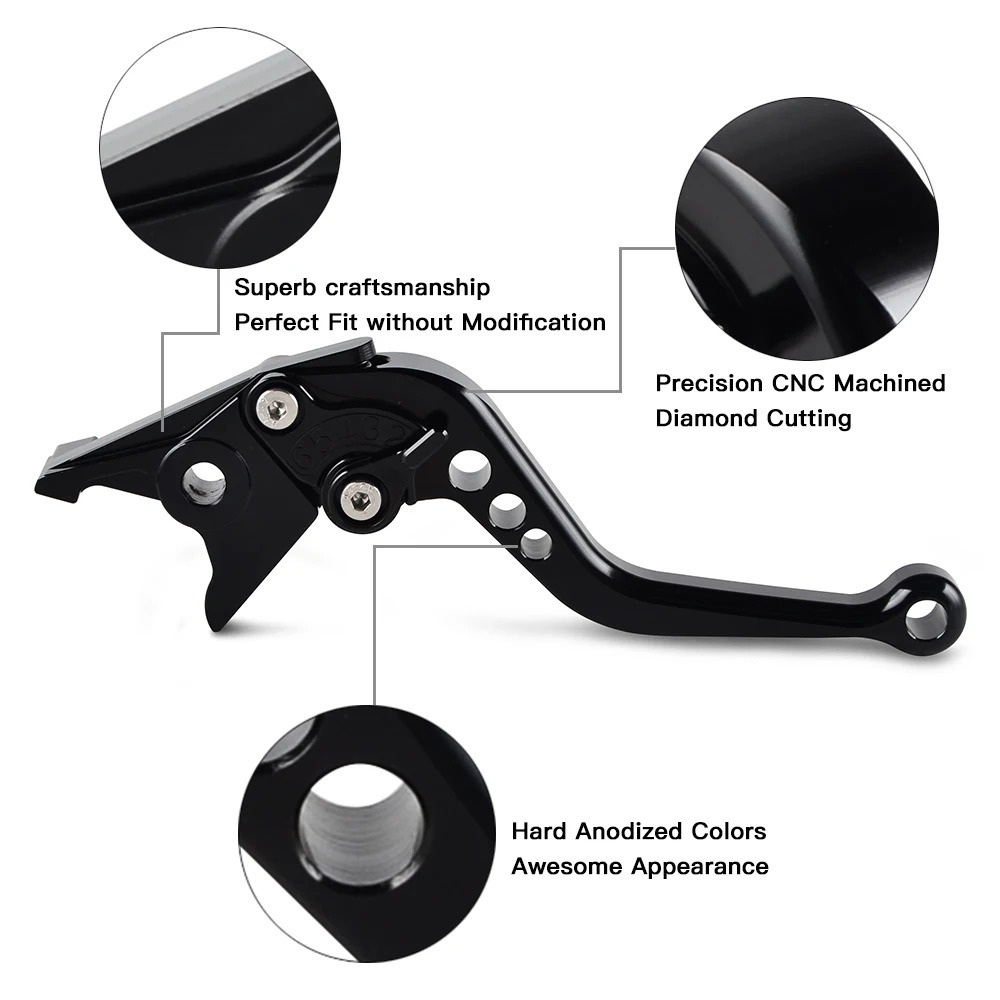 Short/Long Lever Motorcycle Brake Clutch Lever Handle Triumph Thruxton Rs