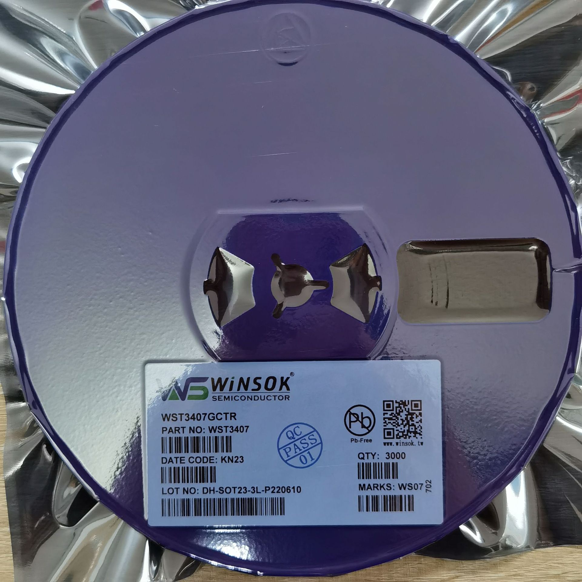 原装正品现货 WST3407 P-MOS 30V SOT23-3L 询价为准