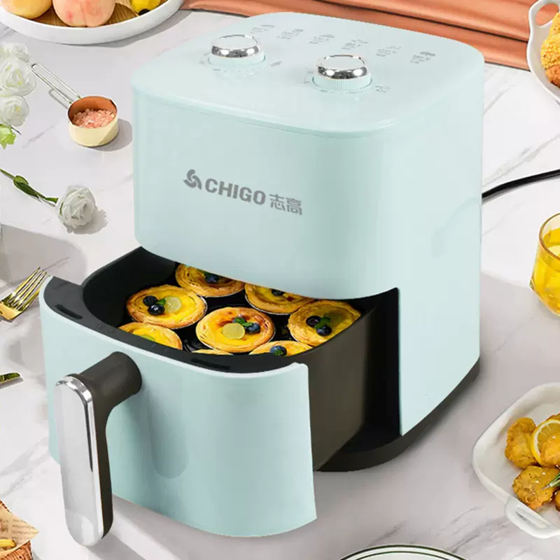 志高空气炸锅家用智能大容量多功能不粘锅无烟空气炸锅烤箱一体机