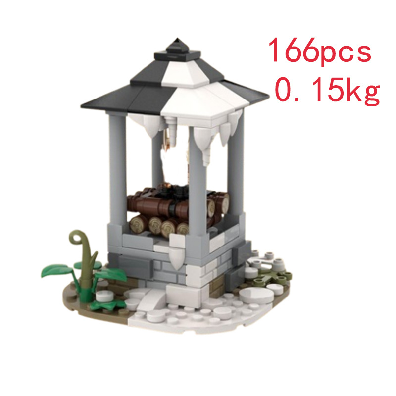Construction Block Toy Small Particle Assembly Model Ornament_voghion.com