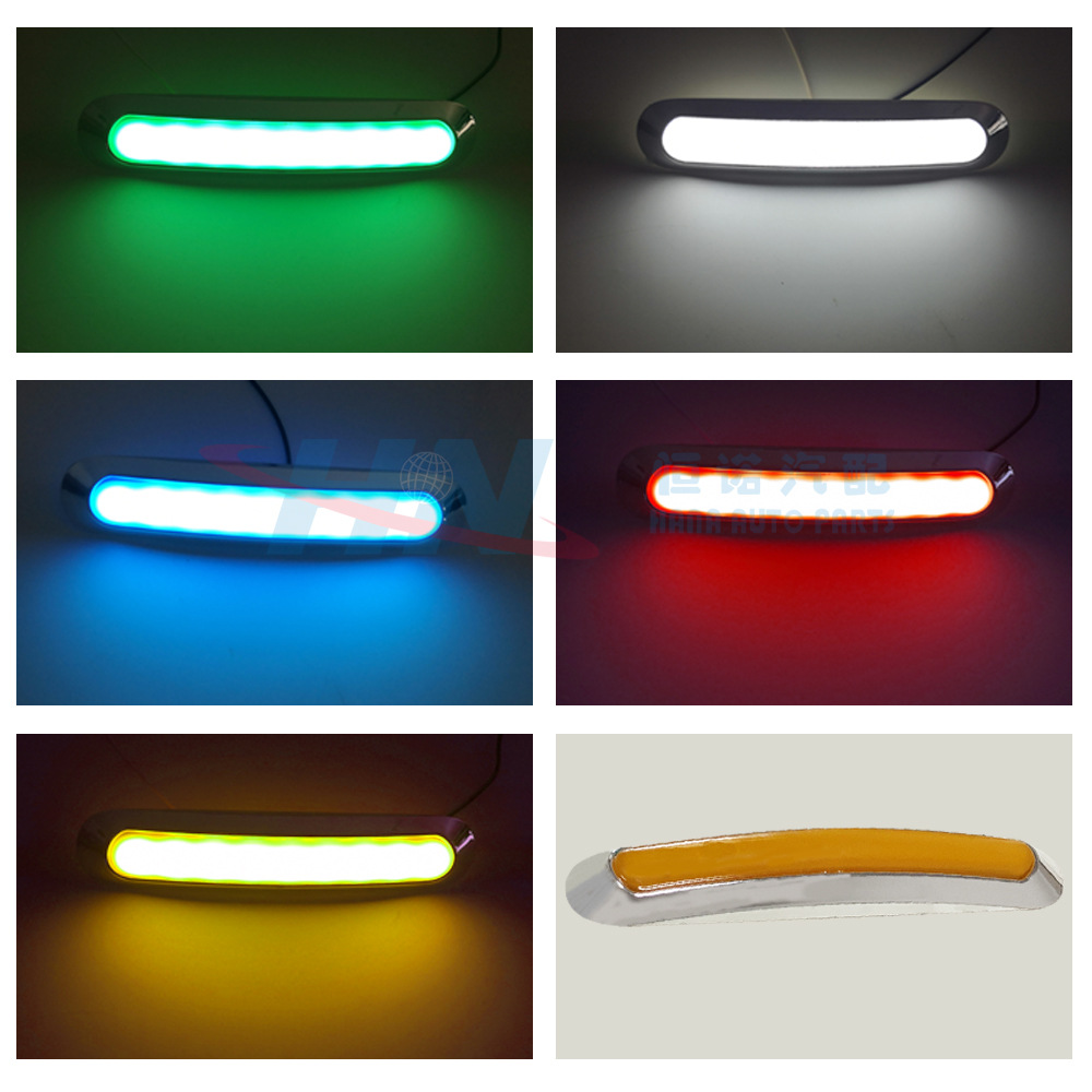 Suministro transfronterizo 12V24V LED ancho de camión luz lateral luz de la esquina luz lateral del coche luz LED