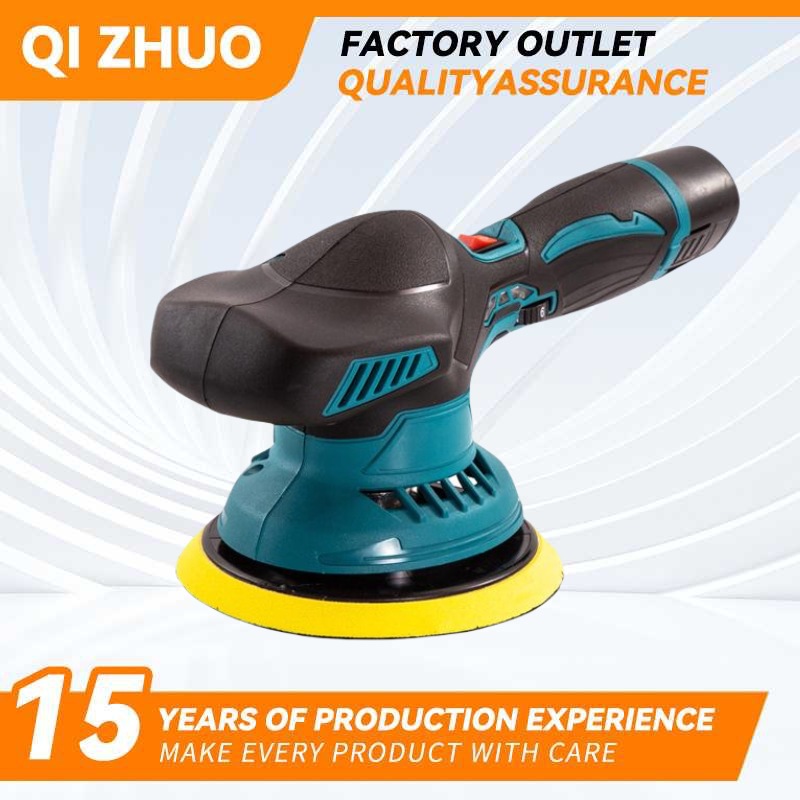 无刷锂电打磨抛光机便携试充电小型抛光机封釉机汽修美容打蜡机