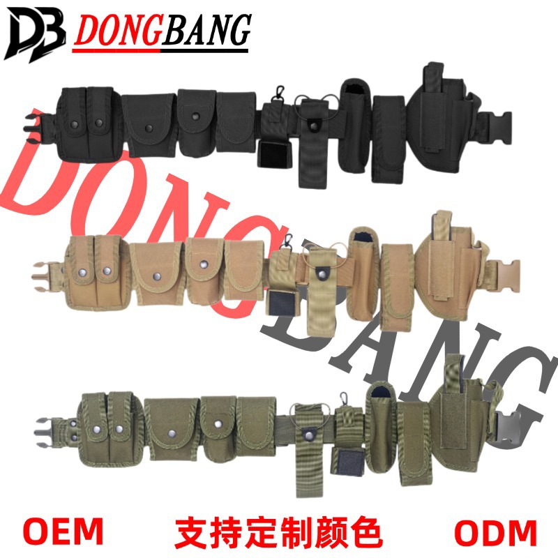 En stock cinturón táctico de diez piezas multifuncional MOLLE sello de la cintura Servicio Especial cinturón al aire libre ventiladores militares campo hebilla sello de la cintura
