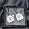 Cute ghost pendant for beloved, necklace suitable for men and women hip-hop style