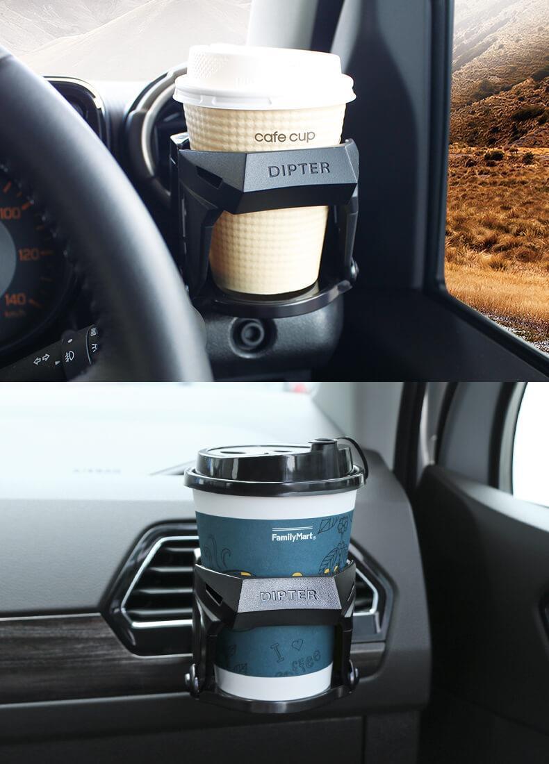 Japanese Yac Car Cup Holder Air Vent Ashtray Holder Tea Cup Water Bottle Mount Car Modification