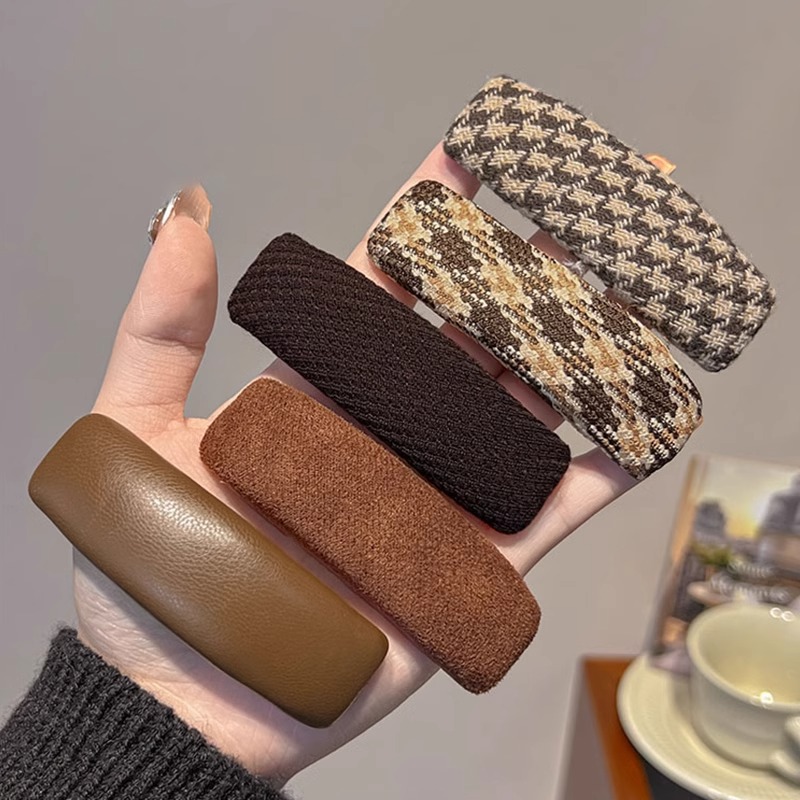 Mellard color clips lateral temperamento retro 1000 pájaros nuevo estilo detrás de la cabeza broca de cabello mar broca de cabello bb