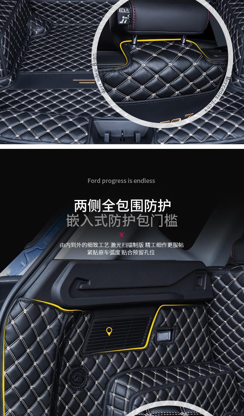 Chery Tiggo 7 Trunk Mat Fully Surrounds Cherytiggo7Promax/7Plus Trunk Mat 24 Models