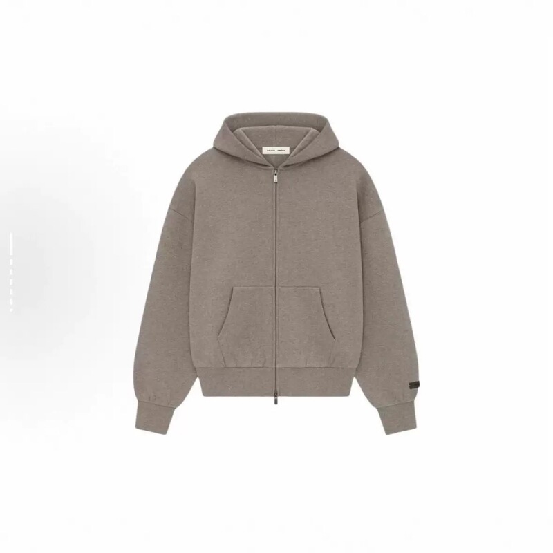 Essentials25Always Hooded Sweatshirt for Men and Women, Loose Zipper Hoodie Jacket, Casual and Versatile Long-Sleeved Jacket