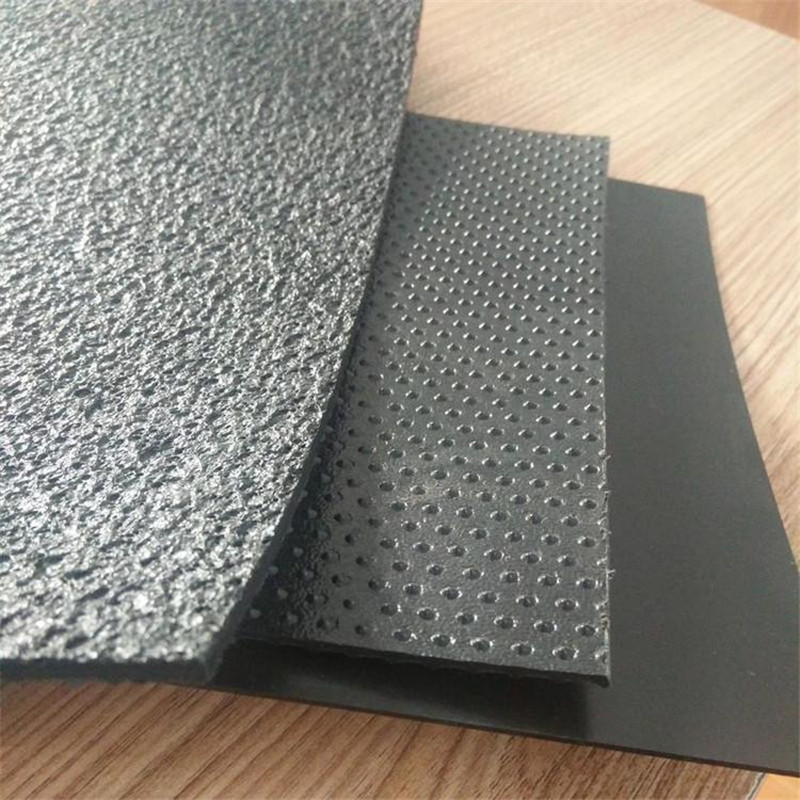 厂家供应HDPE糙面膜防滑城建型防渗膜1.5毫米聚乙烯土工膜