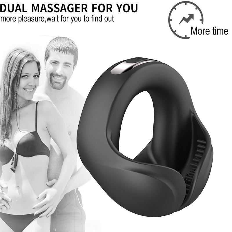 Wearable Scrotum Support Bag with Vibrating Delay Ring and Wireless Remote — detail image 1