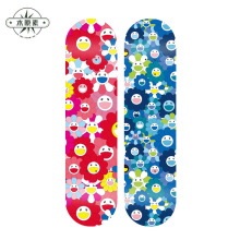村上隆双翘滑板潮牌太阳花滑板日本现代艺术滑板装饰挂件滑板