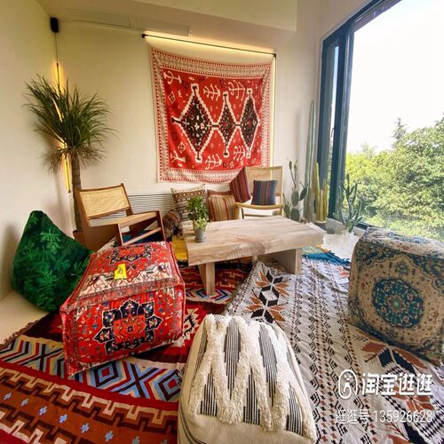 Cross-border new product European camping blanket, outdoor equipment, multi-purpose ethnic style picnic mat, picnic beach blanket