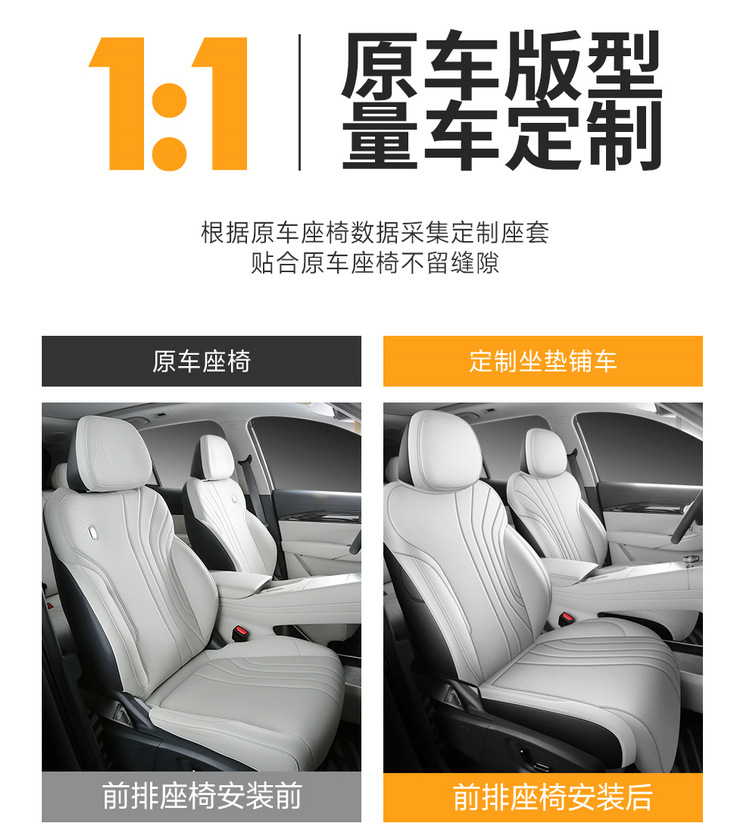 For Geely Galaxy E5 Full Leather Car Cushion Four Seasons General Seat Cover Full Surround Dedicated Seat Cover