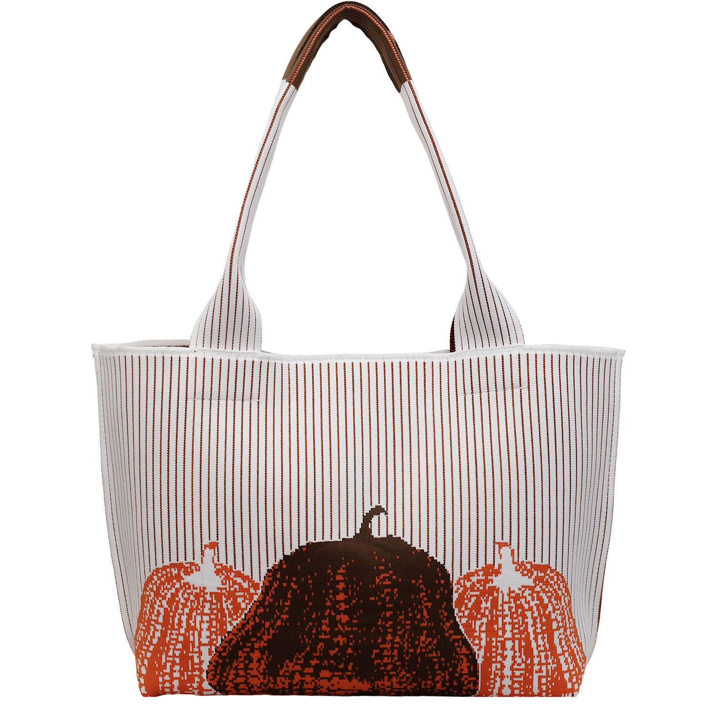 Bolsa para mujeres 2026 rayas nuevas bolsas de arte ocio de gran capacidad bolsas de mano tejidas de hombro único verano