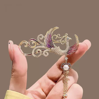 Yaxa sancaqları Gradient Tassel Phoenix Light Luxury