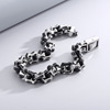 Retro jewelry, bracelet stainless steel, simple and elegant design, punk style