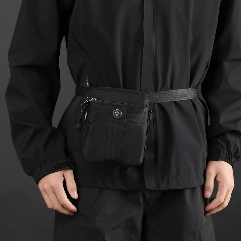 WEPOWER nuevo tipo de bolso de hombro para hombres, bolso de hombro portátil para viajar, bolso de cintura para llevar