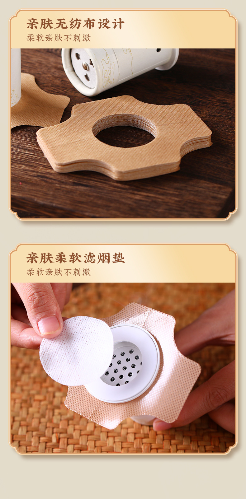 Moxa Roll Stick Moxibustion Tube Portable Home Moxibustion Box 25g in use
