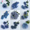 24 years of haze blue wedding decoration fake flower hotel photography flower wall flower arrangement welcome area