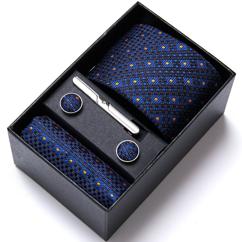 Fabricante en stock de los hombres corbata caja regalo traje ropa formal negocios boda trabajo grupo camisa accesorios verano nuevo