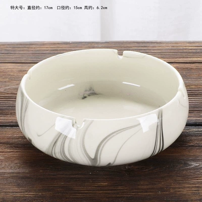 restaurants, and guesthouses, round shape, Car ashtray - white-ash-extra-large-single-safety-equipment
