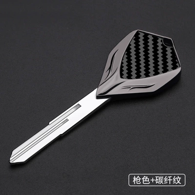 Suitable for Suzuki – Motorcycle Key - gun-color-carbon-fiber-pattern-lm-070
