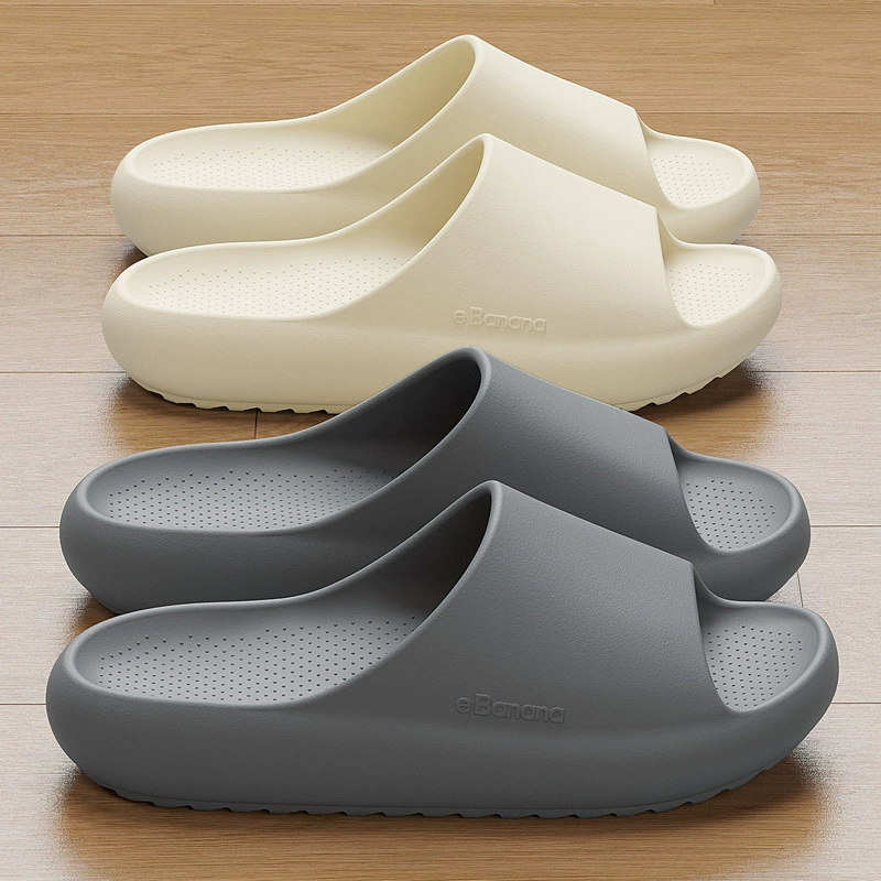 Женские летние домашние тапочки EVA, для дома, ванной комнаты, для улицы, на толстой нескользящей подошве, оптом.