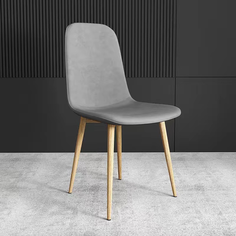 Silla de comedor doméstica anti-gato agarra ligera de lujo simple negociación silla de oficina silla de respaldo silla de comedor fábrica de taburetes al por mayor