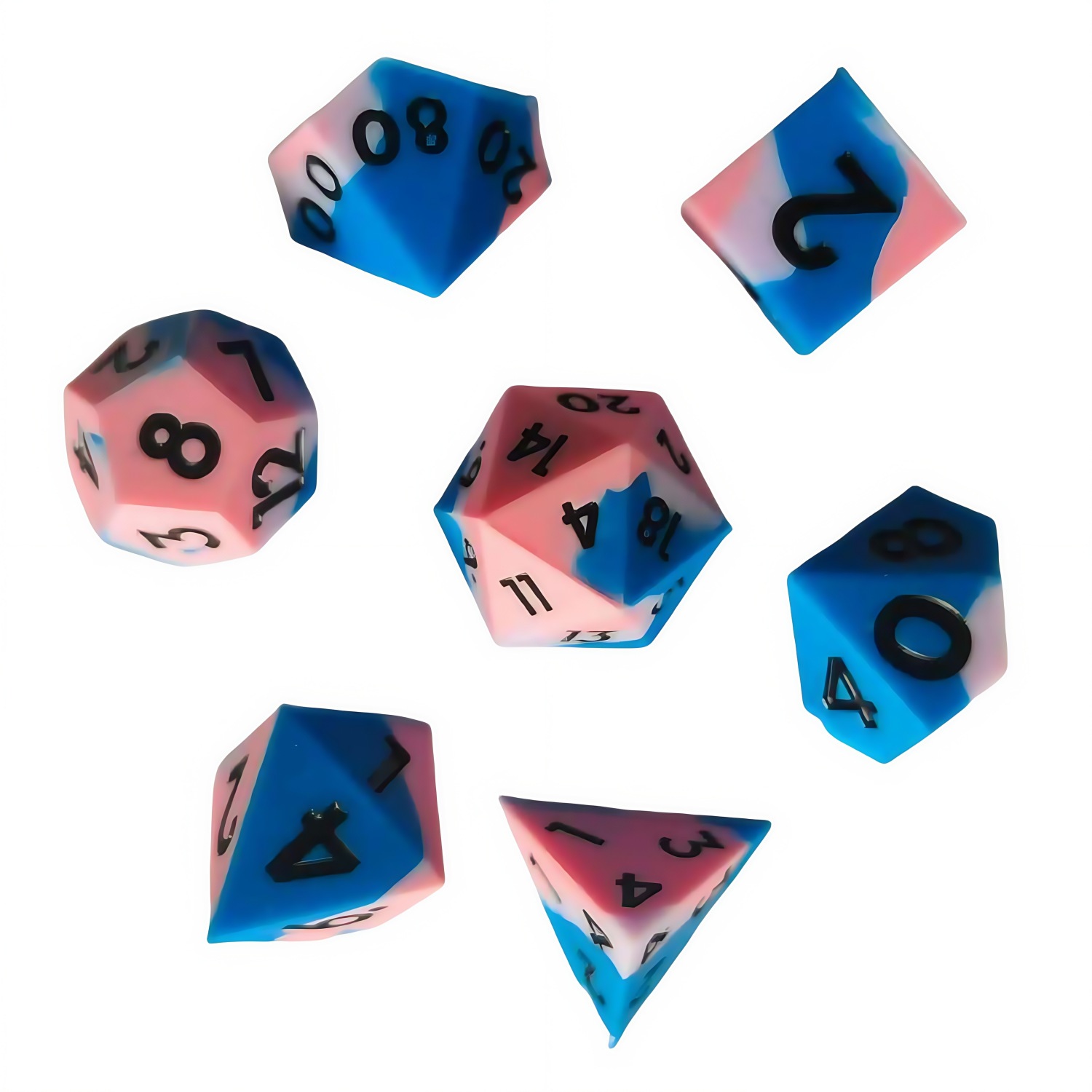 분홍색과 노란색 실리콘-검정색 문자