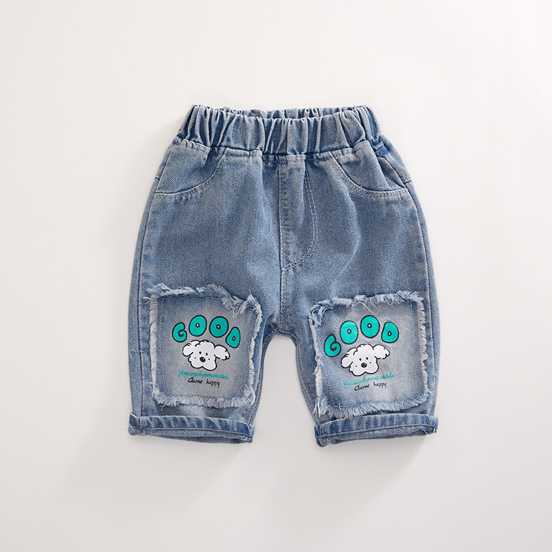 Boys' Denim Shorts Baby Shorts Summer Children's Pants Children's Denim Shorts Knee-Length Shorts Boys' Denim Shorts Baby Shorts Summer Children's Pants Children's Denim Shorts Knee-Length Shorts