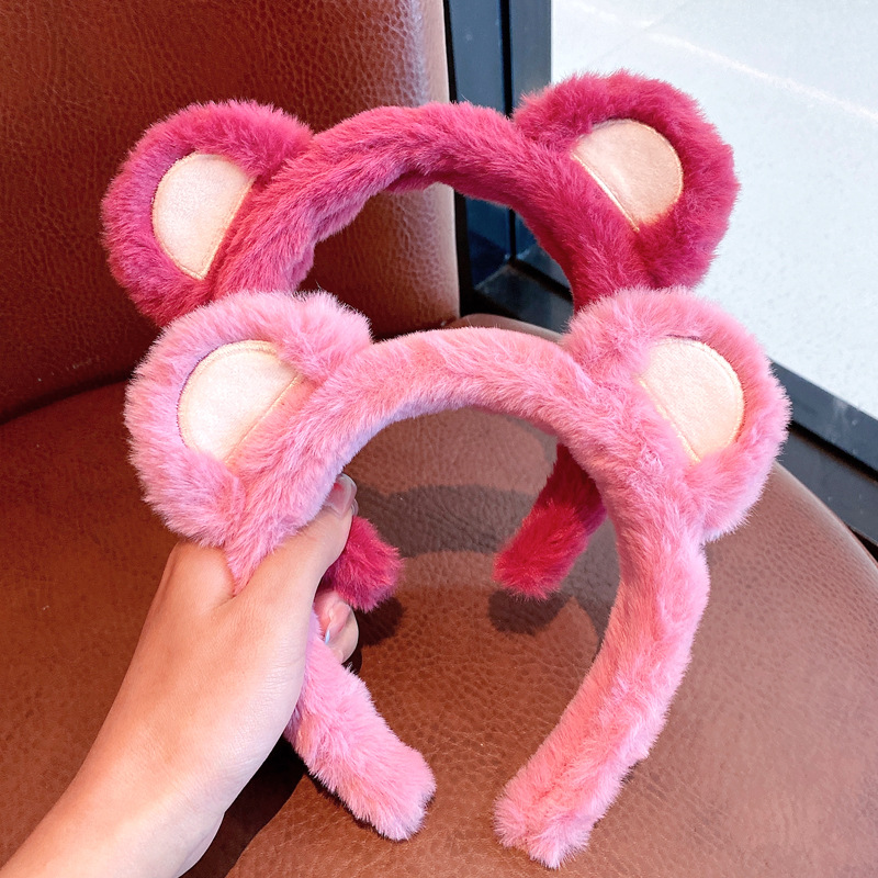 Strawberry Bear Headband 1