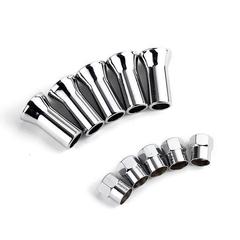 Aluminum alloy TR414AC trumpet mouthpiece adapter complete set of 10 trumpet mouthpiece caps