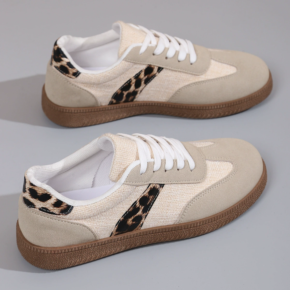 Популярные немецкие кроссовки большого размера, белые туфли, модные и универсальные повседневные туфли на плоской подошве, повседневные спортивные кроссовки.