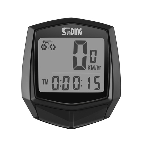 SD-581 SUNDING Bicycle Wired Bike Computer Speedometer Odometer Bilingual Computer