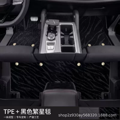 Modelə uyğun ayaqaltı | Accessories, Environmentally Friendly Tpe Byd - tpe-single-layer-floor-mat-black-star-blanket-door-sill-included