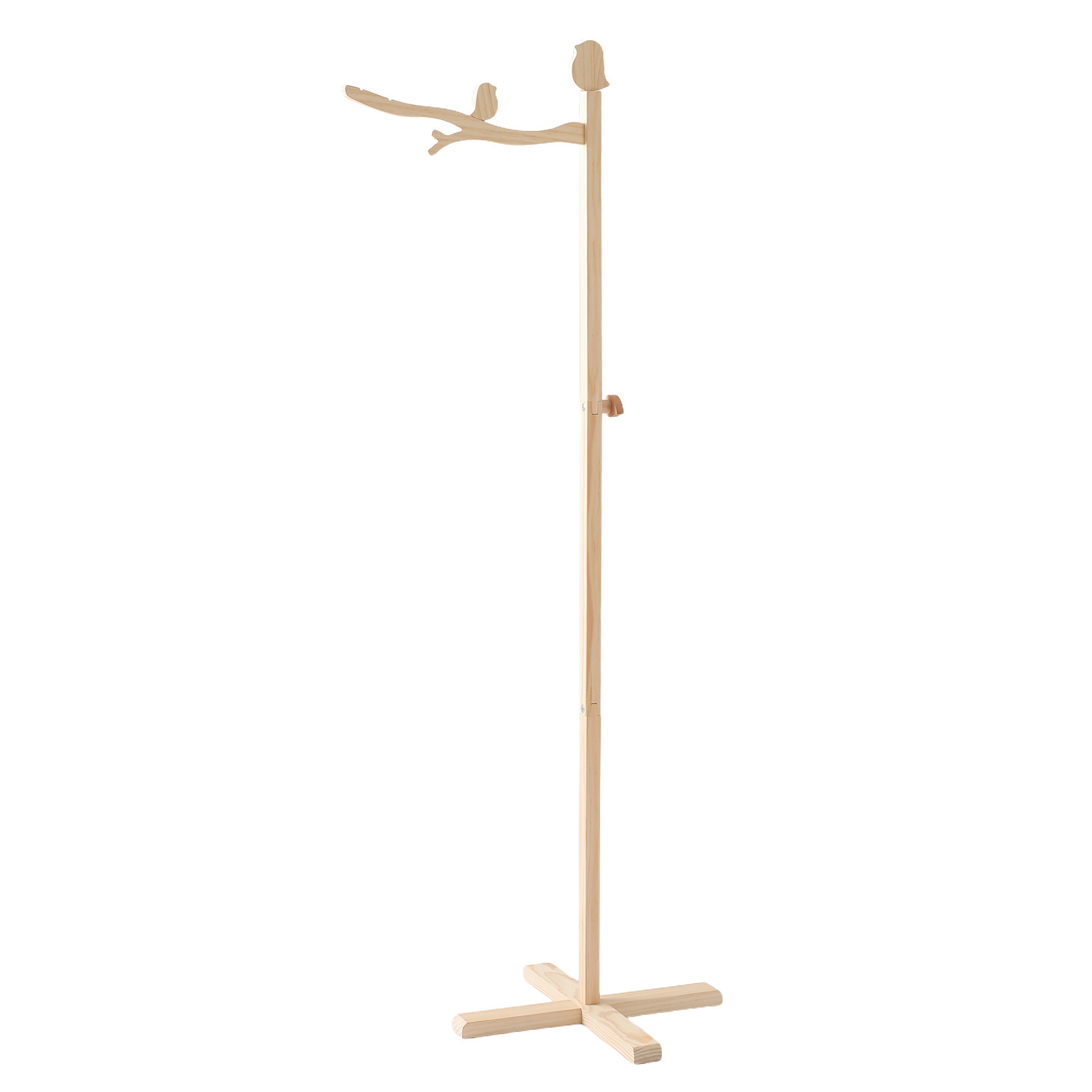 Amazon simple campana de cama para bebé soporte de madera mosquitera barra colgante accesorios de campana de cama recién nacido soporte de campana de cama calmante