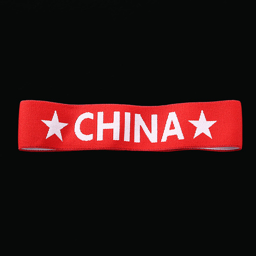 Factory direct sales Chinese style sports games cheering headscarf street dance performance must-win headband student competition cheering headwear