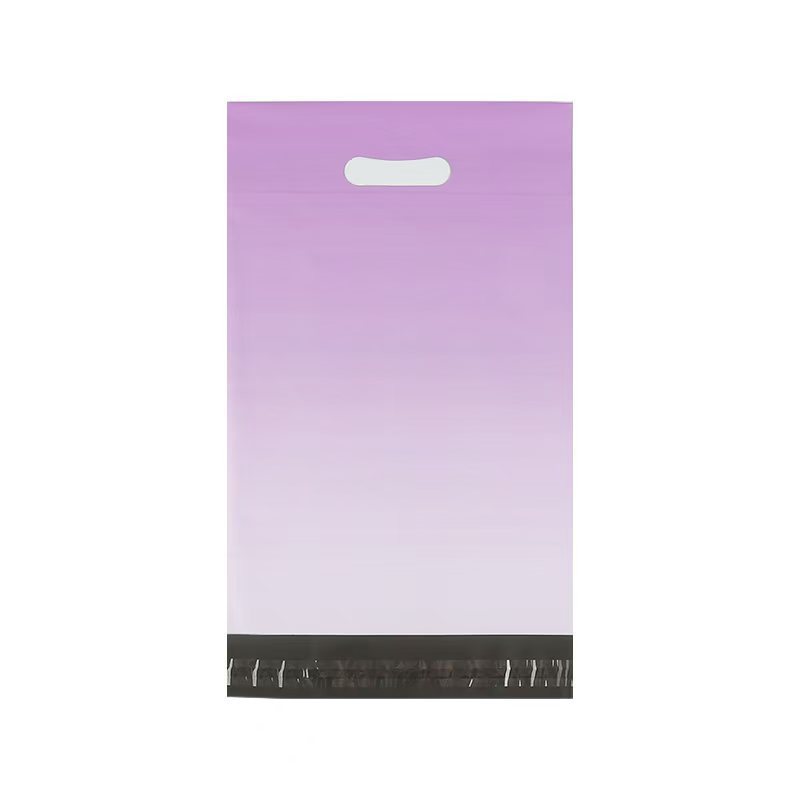 Bolsas de mensajería de colores, bolsas de regalo para pequeñas cantidades, bolsas de SF Express con logo impreso, impresión personalizada portátil rosa