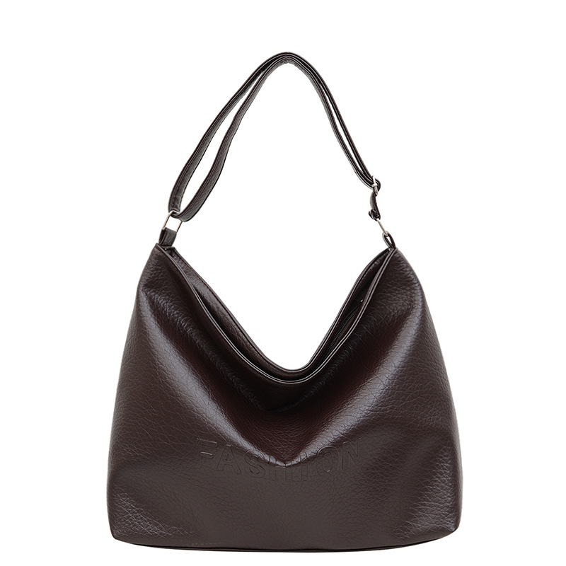 Bolso de cuero suave de moda transfronteriza para mujeres otoño y invierno 2024 nuevo bolso de gran capacidad de escritura ocio mochila de viaje