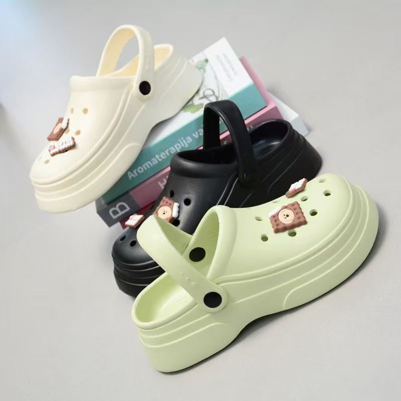 Beauty Bridge 2025 New Style Clogs for Women Thick-Soled Summer Non-Slip Wear-Resistant Popular Casual Beach Slippers for Women Beauty Bridge 2025 New Style Clogs for Women Thick-Soled Summer Non-Slip Wear-Resistant Popular Casual Beach Slippers for Women