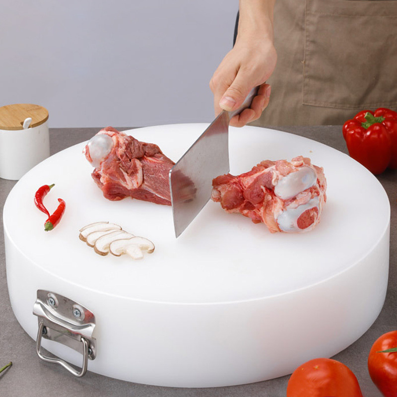 Chop bone vegetable pier double-sided chopped meat round wholesale PE plastic mildew Antibacterial Household case cutting chopping board chopping board Chop bone vegetable pier double-sided chopped meat round wholesale PE plastic mildew Antibacterial Household case cutting chopping board chopping board