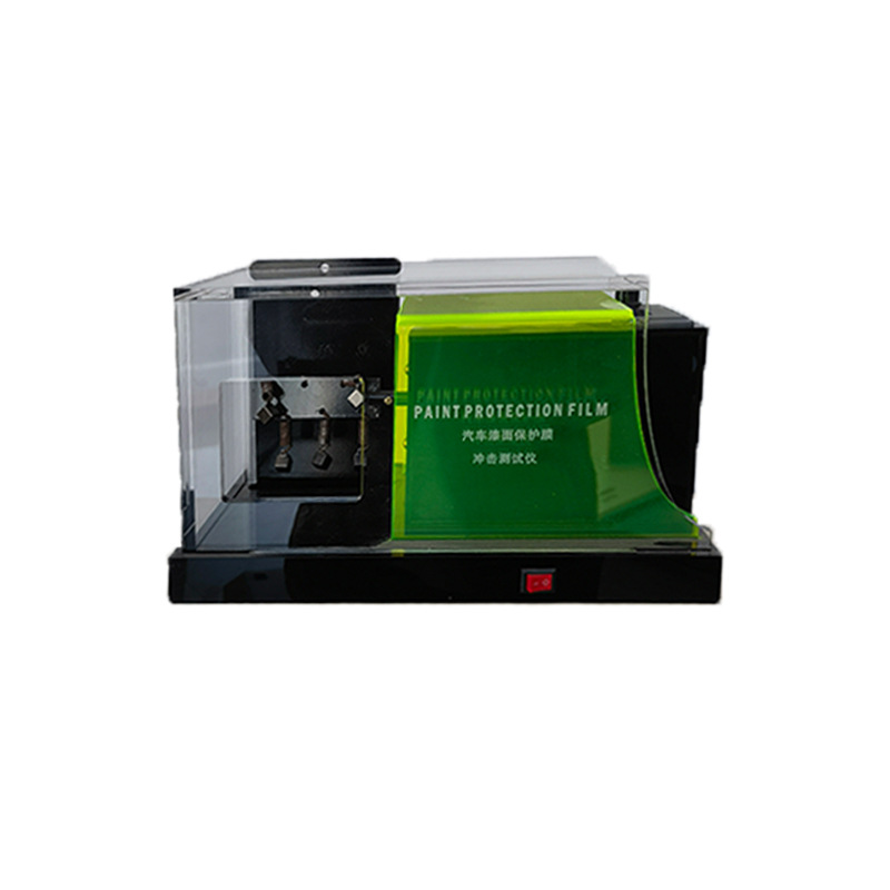 Máquina de prueba de impacto de película transparente invisible para película protectora de pintura de automóvil de su fuerza