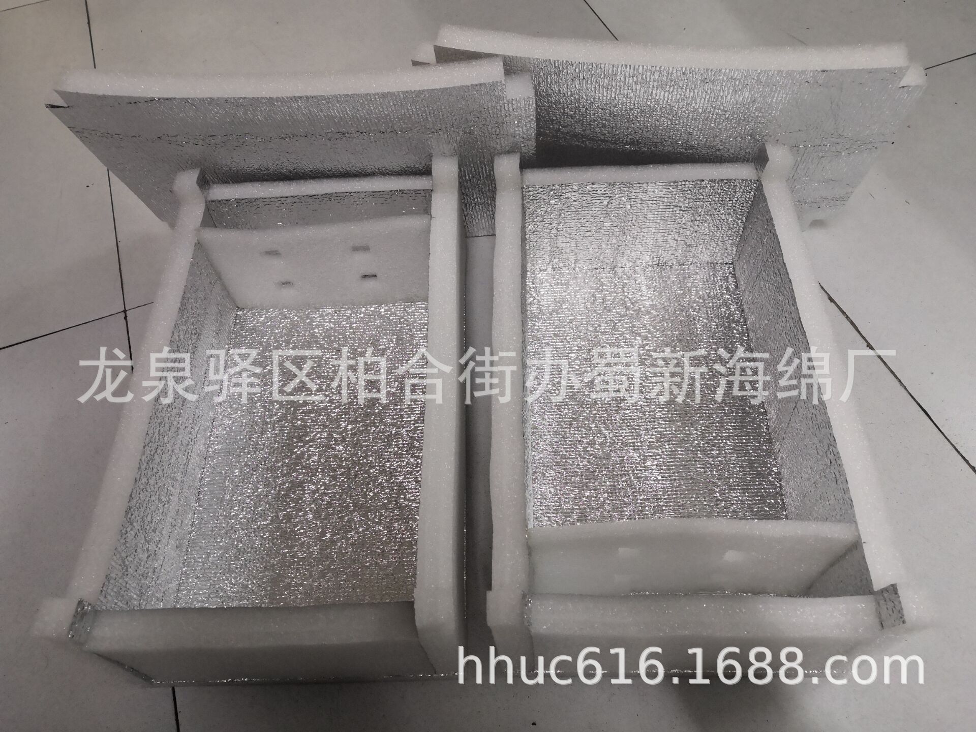 车厘子电商专用隔热泡棉 铝膜隔热快递防震泡沫 不掉渣泡沫箱