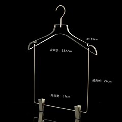 アクリルスーツハンガー高級ブランド洋服店服サポートセット漢服水着一体式セットサンプル棚