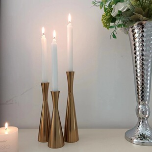 Cross-border exclusive for creative wrought iron candlestick waist art ornaments home decoration source factory