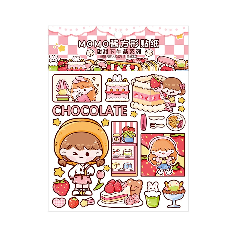 Hair band, cute container, sticker, stickers, scheduler