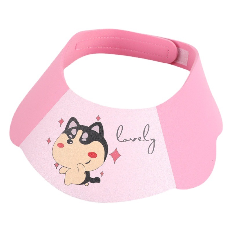 In Stock Children's Adjustable Shampoo Cap Ear Protection Cap Baby Shower Cap Ear Protection Shampoo Cap EVA Baby Products