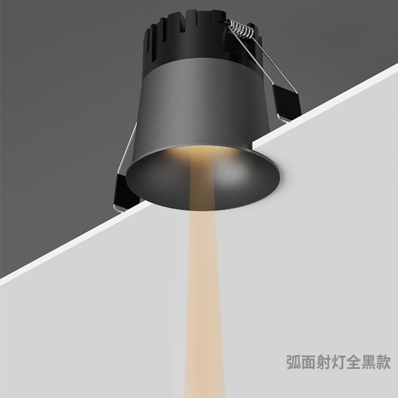 埋め込み曲面スポットライト開口部 75MM55 雰囲気茶室小角 3 度 8 度アンチグレア 35|undefined