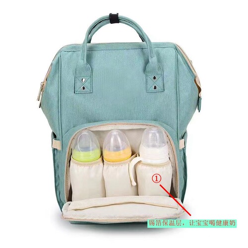 EXCEFORE Mom Bag for Men and Women, Multifunction Double Shoulder Diaper Bag, Wholesale Large Capacity Breastfeeding Bag, Manufacturer